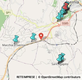 Mappa LOC. PIANA SAN VITO SN, 86070 Sant'Agapito IS, Italia (3.075)