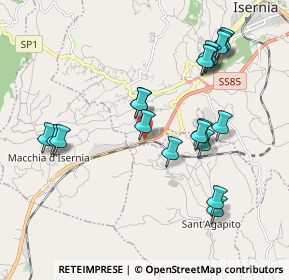 Mappa LOC. PIANA SAN VITO SN, 86070 Sant'Agapito IS, Italia (2.1315)