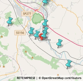 Mappa Via Armando Diaz, 03023 Ceccano FR, Italia (5.07538)