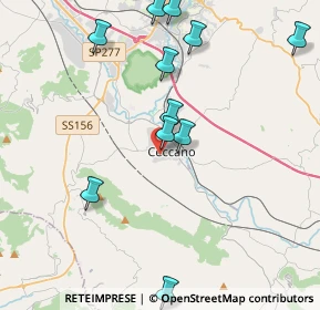 Mappa Via Armando Diaz, 03023 Ceccano FR, Italia (5.54714)