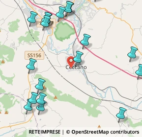 Mappa Via Armando Diaz, 03023 Ceccano FR, Italia (6.0405)