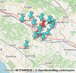 Mappa Via Armando Diaz, 03023 Ceccano FR, Italia (10.53467)