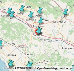 Mappa Via Armando Diaz, 03023 Ceccano FR, Italia (27.02263)