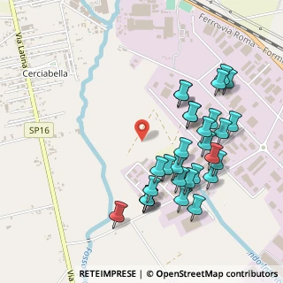 Mappa Via della Quaglia, 04012 Cisterna di Latina LT, Italia (0.5531)