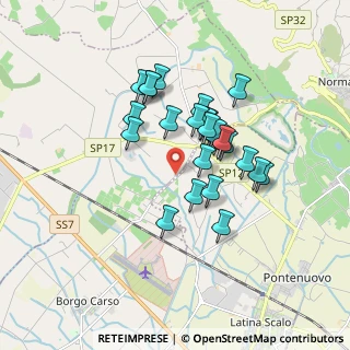 Mappa Via la Gialla, 04013 Cisterna di Latina LT, Italia (1.47692)