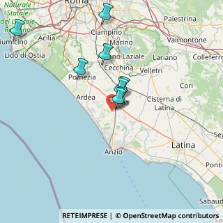 Mappa Via Dei Pontoni 25 Già, 04011 Aprilia LT, Italia (27.96231)
