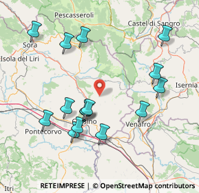 Mappa Via Molise, 03049 Sant'Elia Fiumerapido FR, Italia (17.35)