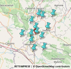 Mappa Via Plebiscito, 86070 Montaquila IS, Italia (11.44846)