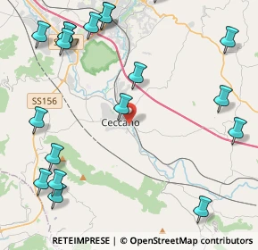 Mappa Via dell Abbazia, 03023 Ceccano FR, Italia (6.282)