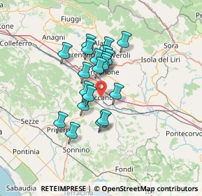 Mappa Via dell Abbazia, 03023 Ceccano FR, Italia (10.7735)