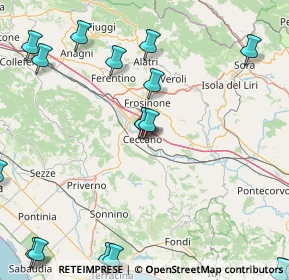 Mappa Via dell Abbazia, 03023 Ceccano FR, Italia (26.69)