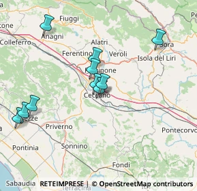 Mappa Via dell Abbazia, 03023 Ceccano FR, Italia (20.44417)