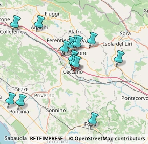 Mappa Via dell Abbazia, 03023 Ceccano FR, Italia (15.61429)