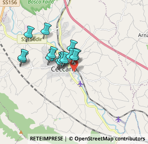 Mappa Via dell Abbazia, 03023 Ceccano FR, Italia (1.44071)