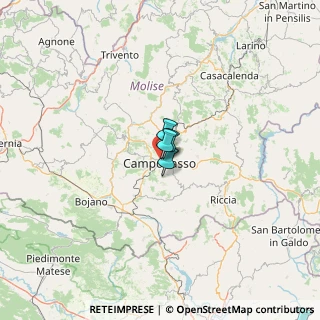Mappa C.da S. Antonio dei Lazzari, 86100 Campobasso CB, Italia (40.95875)
