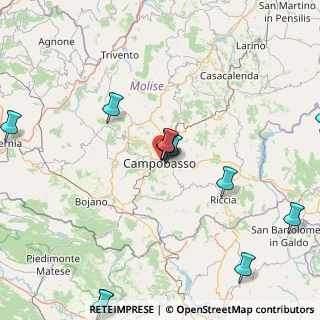 Mappa C.da S. Antonio dei Lazzari, 86100 Campobasso CB, Italia (21.2125)