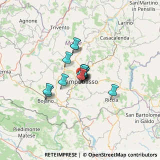 Mappa C.da S. Antonio dei Lazzari, 86100 Campobasso CB, Italia (7.47857)