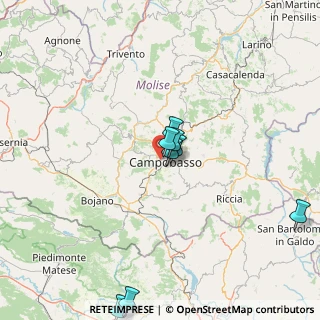 Mappa Via Fontana Vecchia, 86100 Campobasso CB, Italia (38.295)