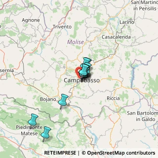 Mappa Via Fontana Vecchia, 86100 Campobasso CB, Italia (8.35583)