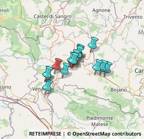 Mappa 86070 Sant'Agapito IS, Italia (8.44467)