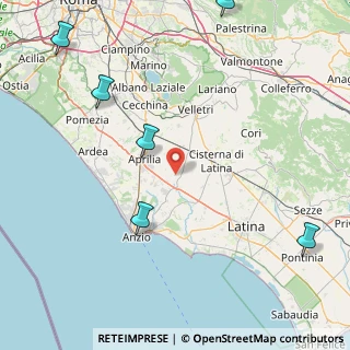 Mappa Via Roselli, 04011 Aprilia LT, Italia (39.8655)
