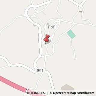 Mappa Via Roma, 36, 03026 Pofi, Frosinone (Lazio)