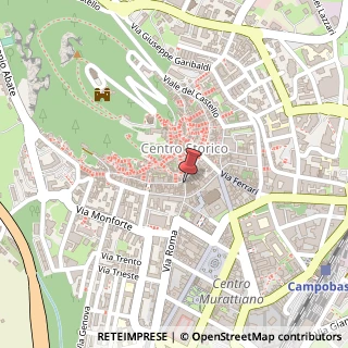 Mappa Via Santa Maria della Croce, 22, 86100 Campobasso, Campobasso (Molise)