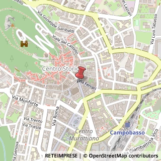 Mappa Via Guglielmo Marconi, 47, 86100 Campobasso, Campobasso (Molise)