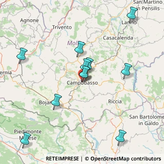 Mappa Via Guglielmo Marconi, 86019 Campobasso CB, Italia (17.29818)