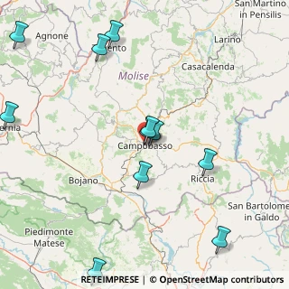Mappa Via Guglielmo Marconi, 86019 Campobasso CB, Italia (20.79909)