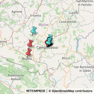 Mappa Via Guglielmo Marconi, 86019 Campobasso CB, Italia (4.71636)