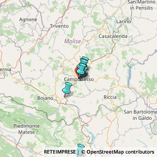 Mappa Via Guglielmo Marconi, 86019 Campobasso CB, Italia (21.08077)