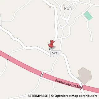 Mappa Via Casilina Sud, 28, 03026 Pofi, Frosinone (Lazio)
