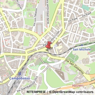 Mappa Via San Giovanni, 16, 86100 Campobasso, Campobasso (Molise)