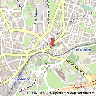 Mappa Corso Giuseppe Mazzini, 129, 86100 Campobasso, Campobasso (Molise)