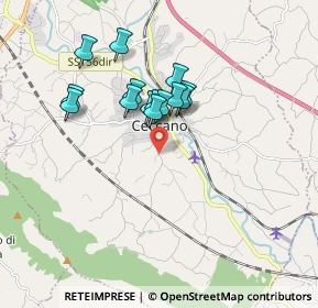 Mappa Via Aia del Tufo, 03023 Ceccano FR, Italia (1.50429)