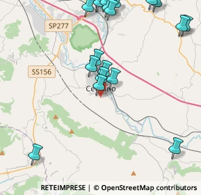 Mappa Via Aia del Tufo, 03023 Ceccano FR, Italia (5.5855)