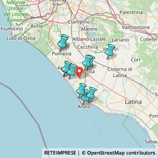 Mappa SP 12a, 04011 Aprilia LT, Italia (9.85091)