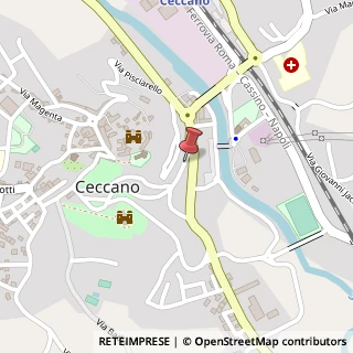 Mappa Via Principe Umberto, 03023 Ceccano FR, Italia, 03023 Ceccano, Frosinone (Lazio)