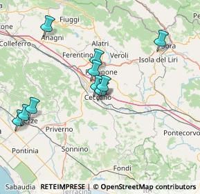 Mappa Traversa I S. Francesco, 03023 Ceccano FR, Italia (20.43833)