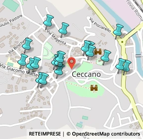 Mappa Via San Sebastiano, 03023 Ceccano FR, Italia (0.2375)