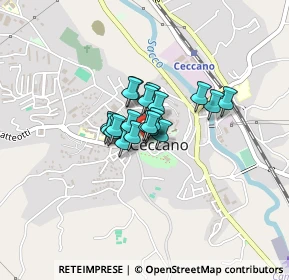 Mappa Via San Sebastiano, 03023 Ceccano FR, Italia (0.2135)