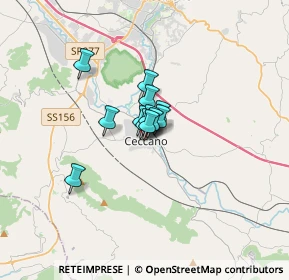 Mappa Via San Sebastiano, 03023 Ceccano FR, Italia (1.57)