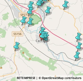 Mappa Via San Sebastiano, 03023 Ceccano FR, Italia (4.946)