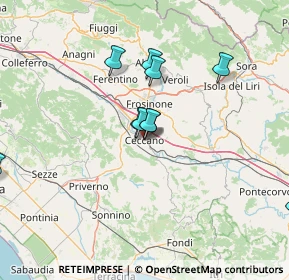 Mappa Via Borgo Garibaldi, 03023 Ceccano FR, Italia (24.47786)