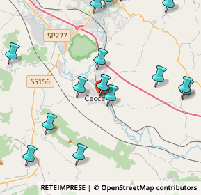 Mappa Via Borgo Garibaldi, 03023 Ceccano FR, Italia (5.7655)