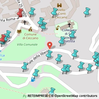 Mappa Via Borgo Garibaldi, 03023 Ceccano FR, Italia (0.08889)