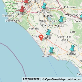 Mappa Via Gaggio, 04011 Aprilia LT, Italia (28.71455)