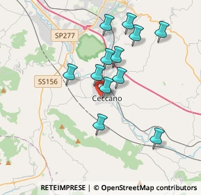 Mappa SS 637dir, 03023 Ceccano FR, Italia (3.48)