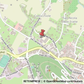 Mappa Via Cipriano Facchinetti, 41, 86100 Campobasso, Campobasso (Molise)